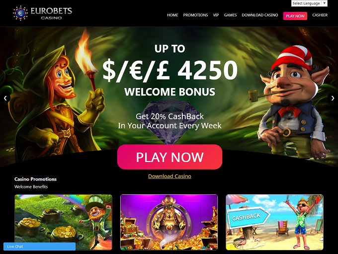 Eurobets Mobile Casino