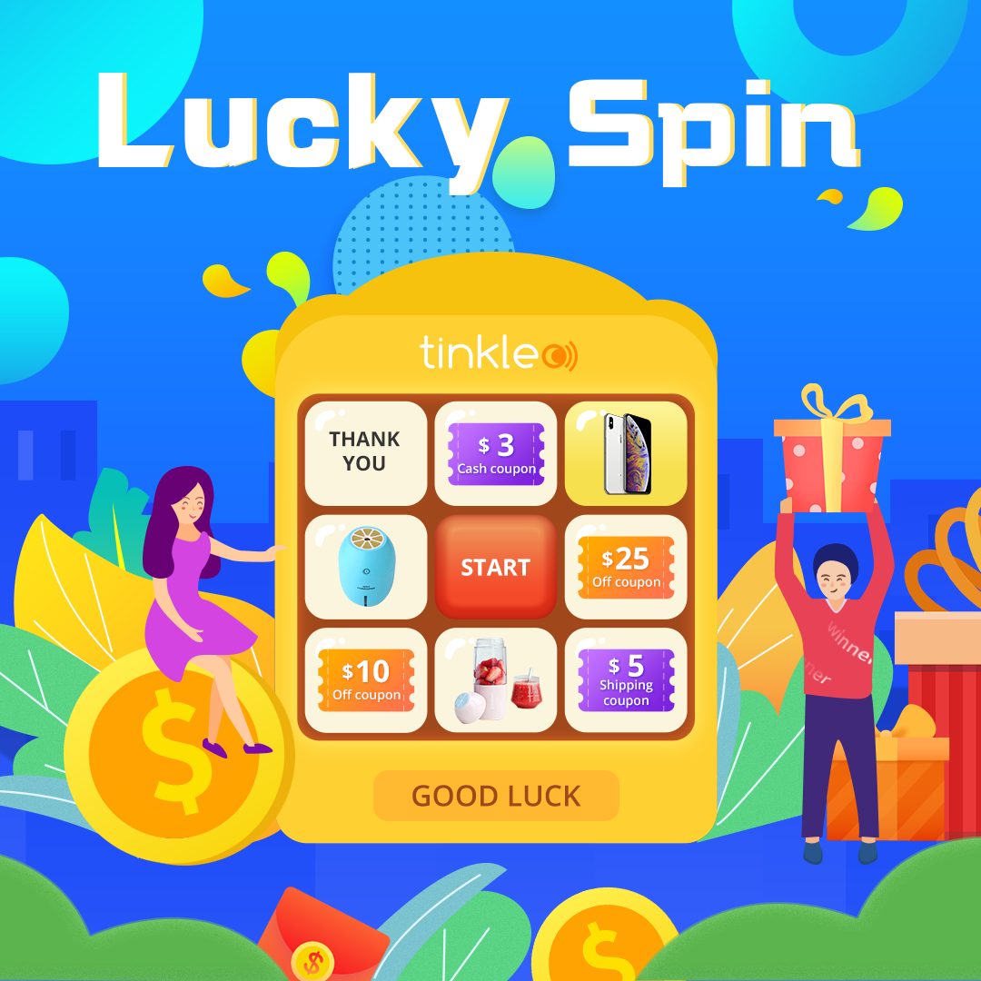 Spin to win iphone 7